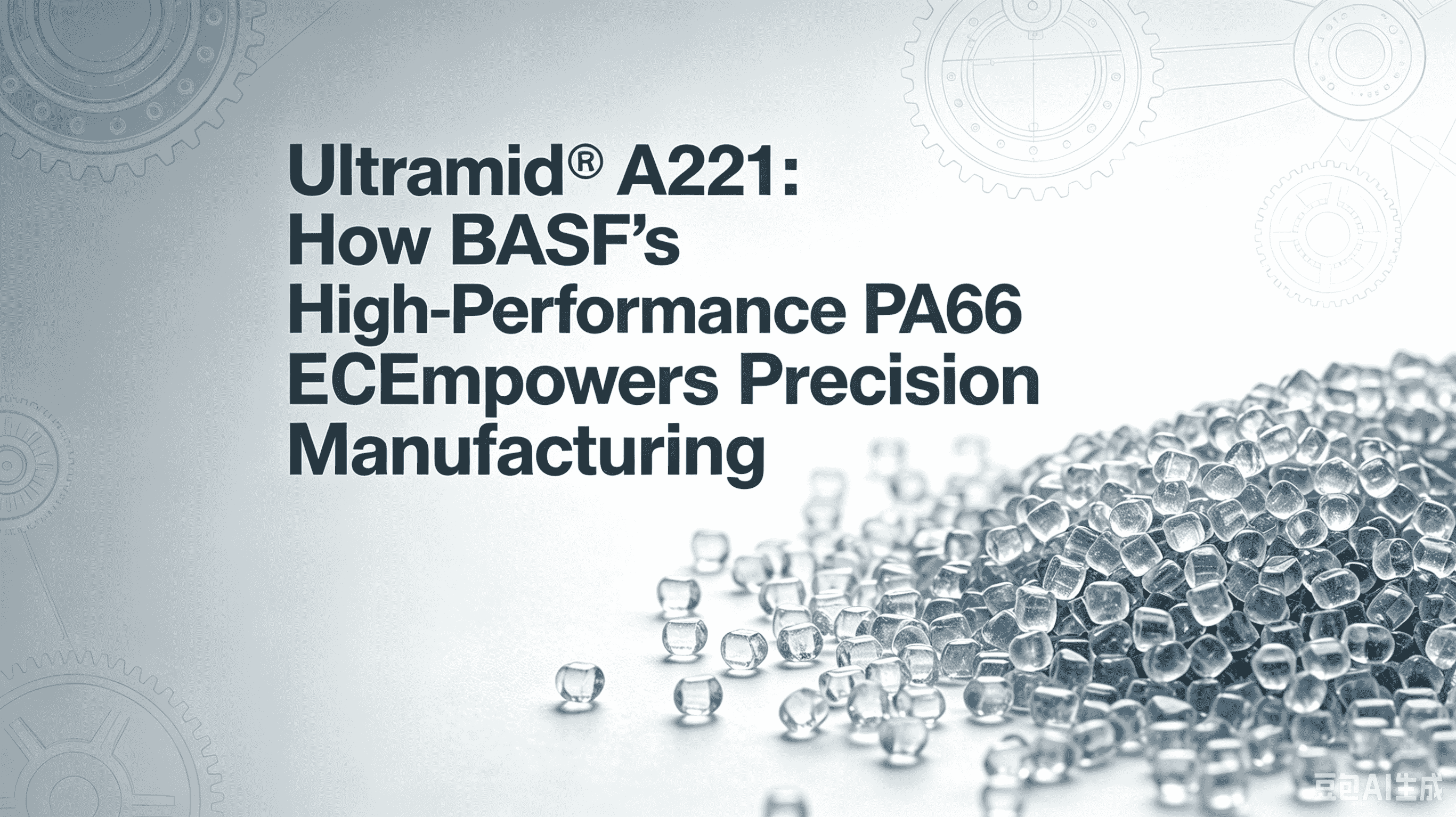 Ultramid® A221: Wie das Hochleistungs-PA66 der BASF die Präzisionsfertigung ermöglicht